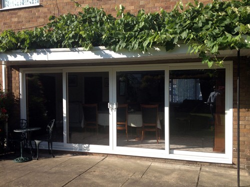 Upvc sliding pane inline - 4-pane,