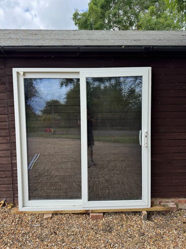 Upvc patio sliding doors white - sliding,