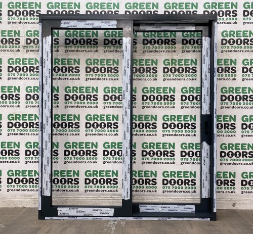 Anthracite grey sliding doors - grey,
