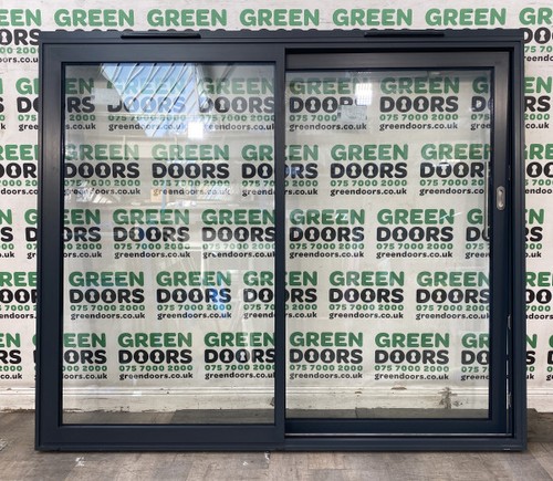 Anthracite grey sliding doors - anthracite,