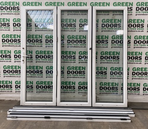 Wide upvc folding doors - wide, bi-folding