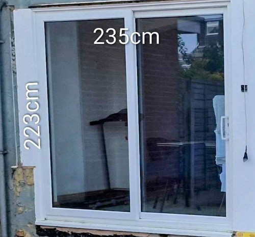 White upvc sliding - upvc,