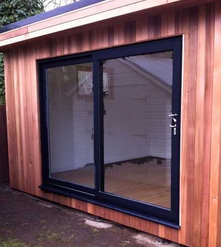 Black sliding patio upvc - patio,