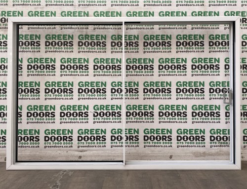 White aluminium sliding - aluminium,